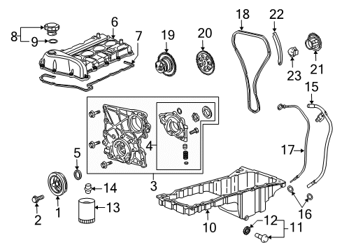 GM (24453627) - Genuine GM Engine Cover Insulator