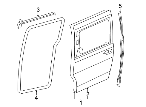 GM (23476442) - Genuine GM Filler Panel