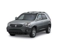 Buick Rendezvous Roof Rack Cross Rail Package,Note:Production Style,Black; - 17800026