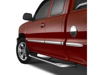 GM Bodyside Molding,Note:Chrome,Extended Cab,6'6" Standard Box; - 17801124