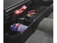 GM 12498846 Underseat Storage Box,Note:Black with GM Logo. Includes Key.;