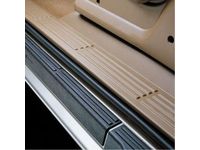 GMC Sierra 2500 Door Step Shields - Front and Rear Sets,Note:GM Logo,Extended Cab,Black; - 12497356