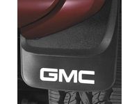 GMC Envoy Splash Guards - Flat,Front or Rear Set,Note:GMC Logo,9.70" Wide,Black; - 12497434