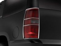 Chevrolet Tahoe Tail Lamp Guard,Note:Not For Use on Hybrid Models,Chrome; - 19170552