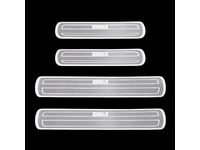 GM Door Sill Plates - Front and Rear Sets,Note:HHR Script,Satin Chrome; - 19170542