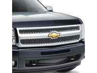 GM 22767485 Grille,Note:For Use on Light Duty Models,Chrome Surround with Chrome Mesh;