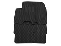 Chevrolet Aveo Front and Rear All-Weather Floor Mats in Black - 93744154