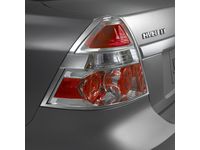 GM 93743734 Taillamp Covers in Chrome,Color:Chrome;