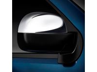 Chevrolet Silverado 1500 Outside Rearview Mirror Covers in Chrome - 17800560