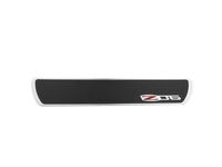 GM Door Sill Plates in Black and Brushed Aluminum with Z06 Logo - 17802220