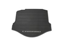Chevrolet Camaro Cargo Area All-Weather Mat in Black with Camaro Logo - 92222441
