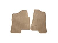 Chevrolet Avalanche Floor Mats - Vinyl Replacement,Front,Material:Cashmere; - 19121499