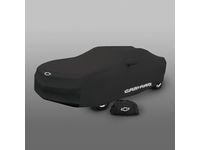 GM Premium Indoor Car Cover in Black with Camaro Script - 20960814