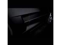 GM Front and Rear Smooth Door Moldings in Black - 17802207