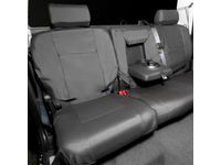 GMC Sierra 3500 HD Rear Split Bench Seat Cover Set in Ebony - 19156134