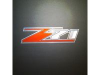 GM 20986188 Pickup Box Decal Package in Chrome with Z71 Logo