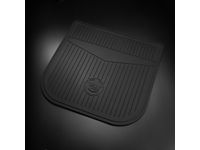 Cadillac Cargo Area All-Weather Mat in Ebony with Cadillac Logo - 12499463