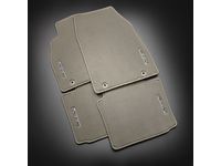 Cadillac XTS Front and Rear Carpeted Floor Mats in Dark Urban with XTS Logo - 22936909