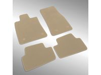 Cadillac ATS Front and Rear Carpeted Floor Mats in Cashmere - 23325340