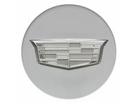 Cadillac CTS Center Cap in Silver with Monochromatic Cadillac Logo - 19329267