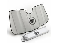 Cadillac ELR Front Sunshade Package in Silver with Black Cadillac Logo - 23489542