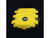 GM 3.6L Engine Cover in Yellow with Bowtie Logo - 12658127
