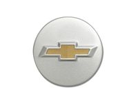 GM Center Cap in Aluminum Finish with Bowtie Logo - 19300043