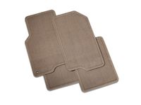 Cadillac ELR Front and Rear Carpeted Floor Mats in Cashmere - 22948117