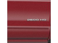 GMC Sierra 2500 HD Regular Cab Smooth Door Moldings in Cardinal Red - 23262678