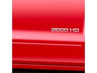 GMC Sierra 2500 HD Regular Cab Smooth Door Moldings in Victory Red - 23233836