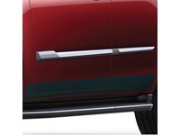 Chevrolet Silverado 3500 Crew Cab Rocker Panel Moldings (Dually) in Black Platinum by Putco® - 19355682