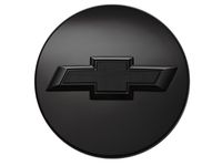 Chevrolet Silverado 1500 Center Cap in Black with Bowtie Logo - 19333202