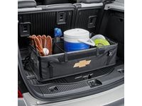 GM Collapsible Cargo Organizer in Black with Bowtie Logo - 19202575