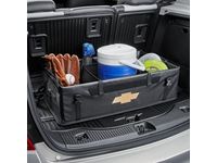 GM 19202575 Collapsible Cargo Organizer in Black with Bowtie Logo