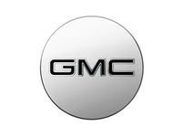 GM Center Cap in Bright Aluminum with Black GMC Logo - 84388504