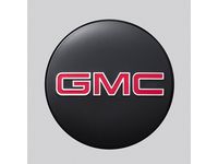 GM Center Cap in Black with Red GMC Logo - 84375185