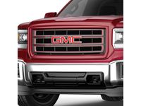 GMC Sierra 2500 HD Grille in Crimson Red Tintcoat with GMC Logo - 23225986