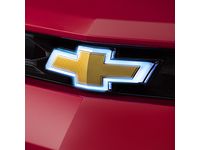 Chevrolet Camaro Illuminated Grille Bowtie Emblem in Gold with Chrome Surround - 23380121