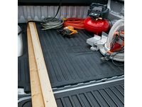 GM 17803370 Short Box Bed Mat in Black with GM Logo - 1