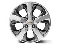 Chevrolet Spark 15x6-Inch Aluminum 5-Spoke Wheel in Silver - 42472970