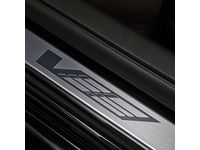 Cadillac ATS Front Door Sill Plates in Stainless Steel with V-Sport Logo - 23271408