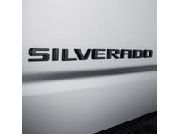Chevrolet Silverado 1500 Silverado LT Emblems in Black - 84557433