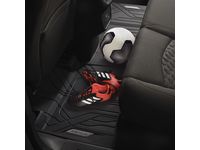 GM 84332425 Second-Row Premium All-Weather One-Piece Floor Liner in Jet Black with Chevrolet Script