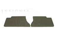 GMC Sierra 1500 Floor Mats - Vinyl Replacement,Rear,Note:Neutral; - 89042099
