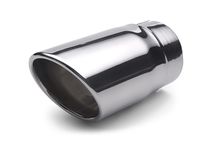 Cadillac Escalade EXT 6.2L Polished Stainless Steel Dual-Wall Angle-Cut Exhaust Tip - 22799816