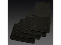 GM First-and Second-Row Premium All-Weather Floor Mats in Jet Black with CTS Script - 22860182