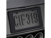 Chevrolet Corvette License Plate Frame in Carbon Flash - 22910406