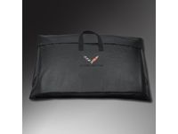 GM Removable Roof Panel Storage Bag in Black with Crossed Flags Logo - 23148691