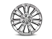 Cadillac 22x9-Inch Aluminum 7 Split-Spoke Wheel - 84346100