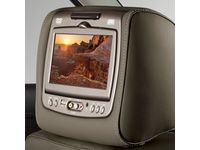 GMC Sierra 2500 HD Rear-Seat Entertainment System with DVD Player in Dune Vinyl with Dune Stitching - 84263918
